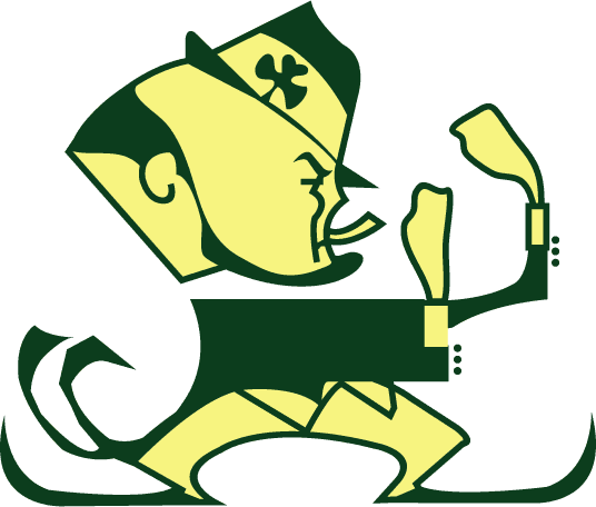 Notre Dame Fighting Irish 1963-1983 Alternate Logo t shirts iron on transfers